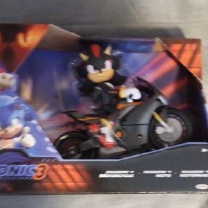 Sonic 3 Shadow the Hedgehog Figure with Motorcycle